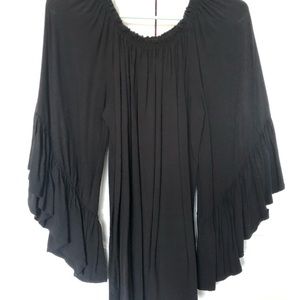“Off the shoulder” boutique blouse